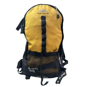 Dakine Backpack Mens Gray Black Heli Pro Outdoors Hiking Multi Pockets 3j